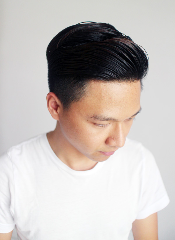 How To Style Slicked Back Undercut  Hommes