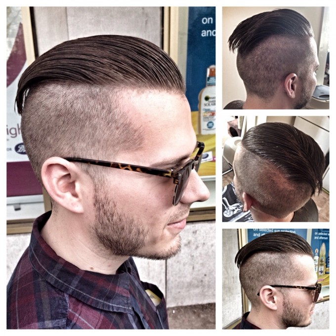 undercut hairstyle 360 view